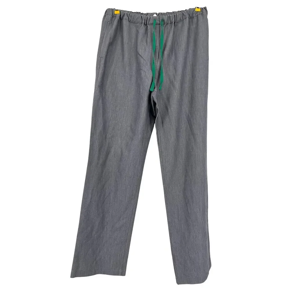 Figs Men's M Medical Scrub‎ Graphite Gray Pisco Pants Drawstring